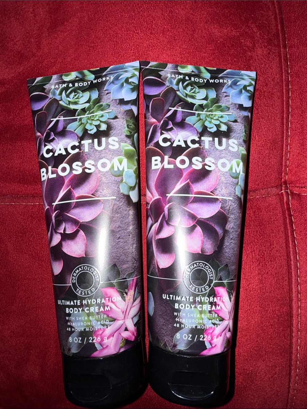 BBW 2pc Cactus Blossom Body Cream